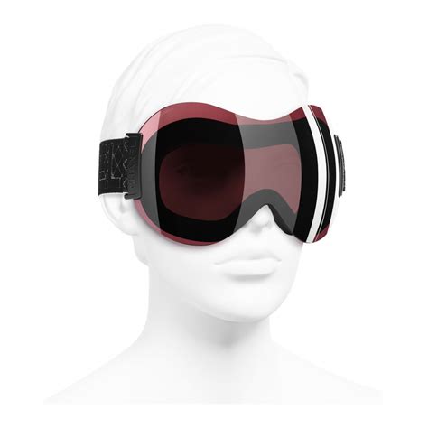 Occhiali da sole a maschera Nylon Nero. Lenti: Rosa, specchiate